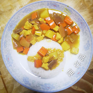 日式咖喱拌饭