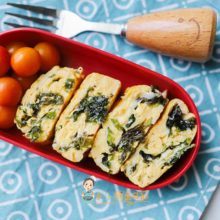 9个月以上辅食紫菜厚蛋烧
