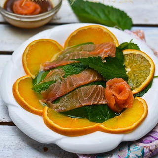 三文鱼刺身