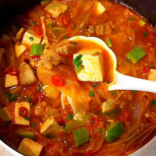 韩式泡菜豆腐汤