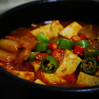 韩式泡菜豆腐汤