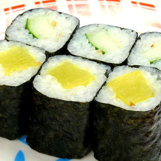 果蔬鸭蛋寿司卷