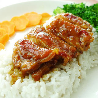 照烧鸡腿饭