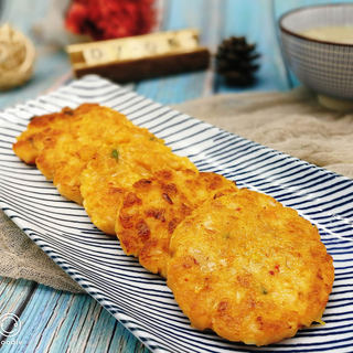 虾仁泡菜煎饼