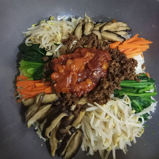 美味韩式拌饭