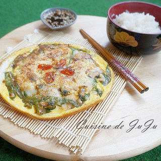 家常韩式海鲜葱饼