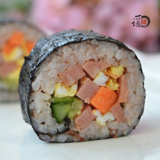 红梗米紫菜包饭