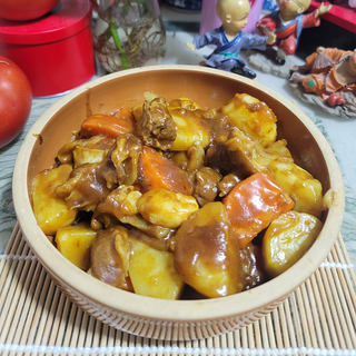 咖喱土豆焖护心肉
