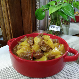 牛肉咖喱炖土豆