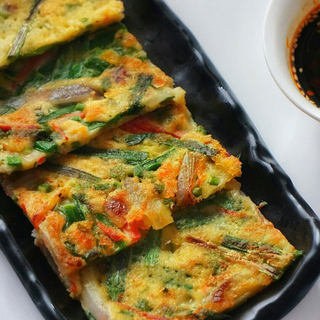 韩式香松虾仁煎饼