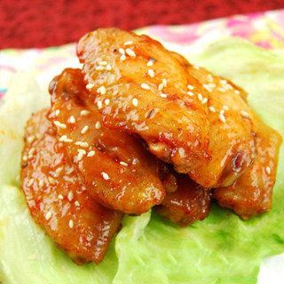 泡菜桂花香烤鸡翅