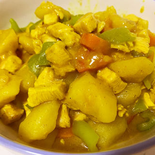 咖喱土豆鸡丁