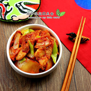 辣白菜炒五花肉