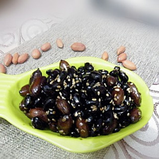 韩式煮黑豆