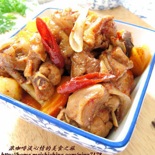 味道劲爆—韩国辣煮鸡