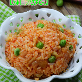 【辣白菜炒饭】---让剩饭也变得有国际范