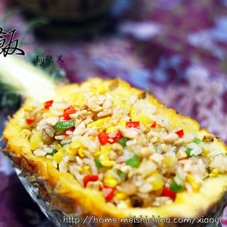 让减肥的人都能多吃一碗的——菠萝饭