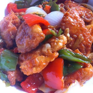 印度辣椒鸡肉Chilli chicken