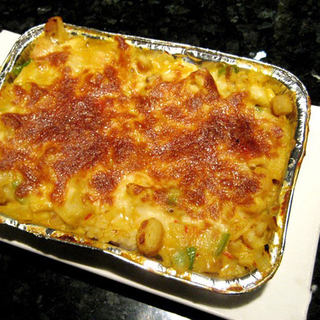 芝士海鲜焗饭