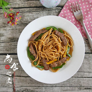 黑椒牛肉意面