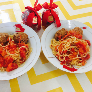 meatball spaghettini