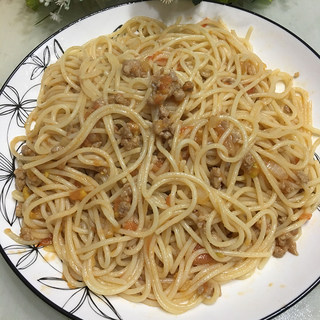 番茄牛肉末意面