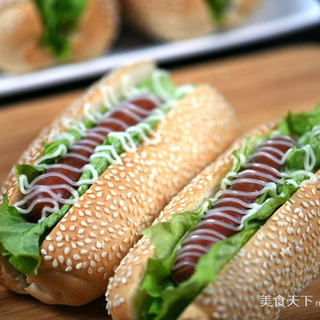 德普烤箱食谱——热狗面包