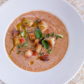 夏日轻食-西班牙冷汤 Gazpacho