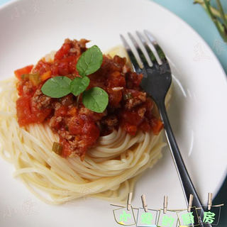 番茄肉酱意面