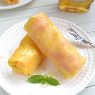 【姜汁木瓜可丽饼卷】