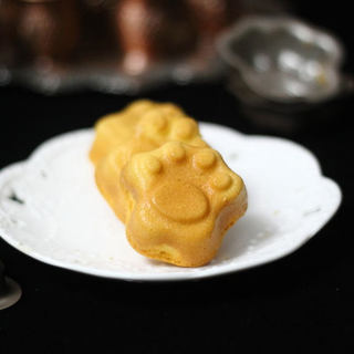 超萌的小猫爪海棉蛋糕