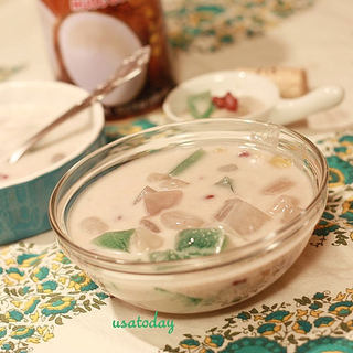【甜牙齿】啥水果都行-菲律宾椰奶甜品 Halo Halo