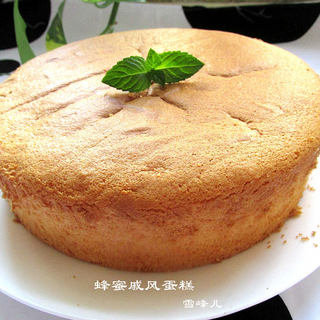 蜂蜜戚风蛋糕
