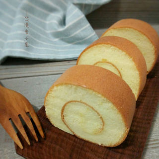 原味蛋糕卷