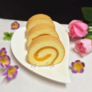芒果炼奶蛋糕卷