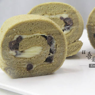 适合聚餐的甜点——抹茶蛋糕卷