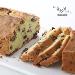 红枣蔓越莓磅蛋糕