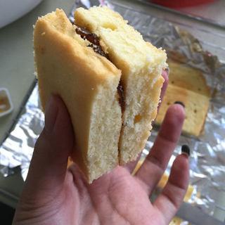 夹心果酱三明治蛋糕