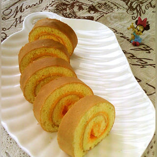原味奶油蛋糕卷