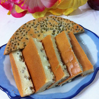 绿豆酸奶戚风蛋糕