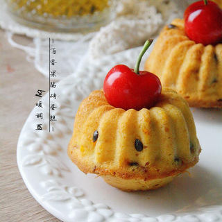 百香果酱磅蛋糕