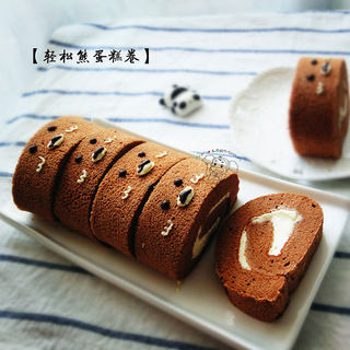 轻松熊奶油蛋糕卷