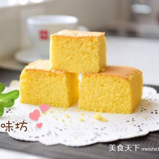 经典美味【法式海绵蛋糕】