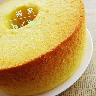南瓜戚风蛋糕