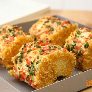 香葱火腿肉松卷