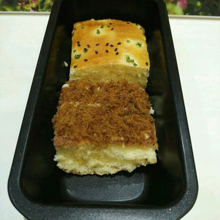 香葱肉松面包