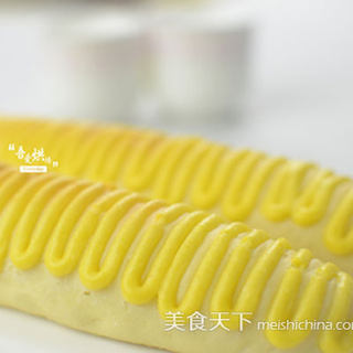 营养早餐——毛毛虫面包