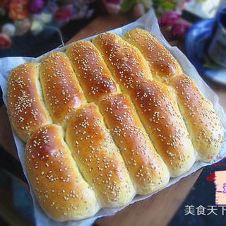 香蕉福气排包--儿子钦点的面包