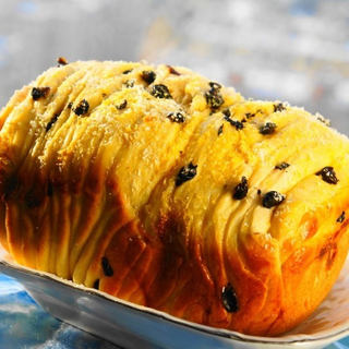 千层椰香黑加仑土司