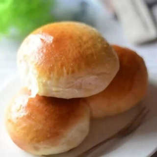 超级柔软手揉的红豆面包